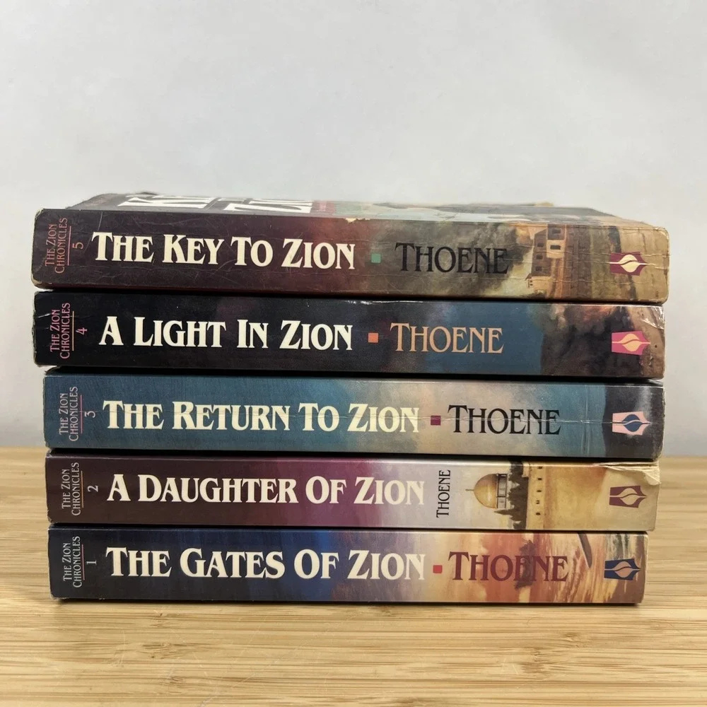 The Zion Chronicles Complete Series Books 1-5 by Bodie Thoene Paperback Set PB 5
